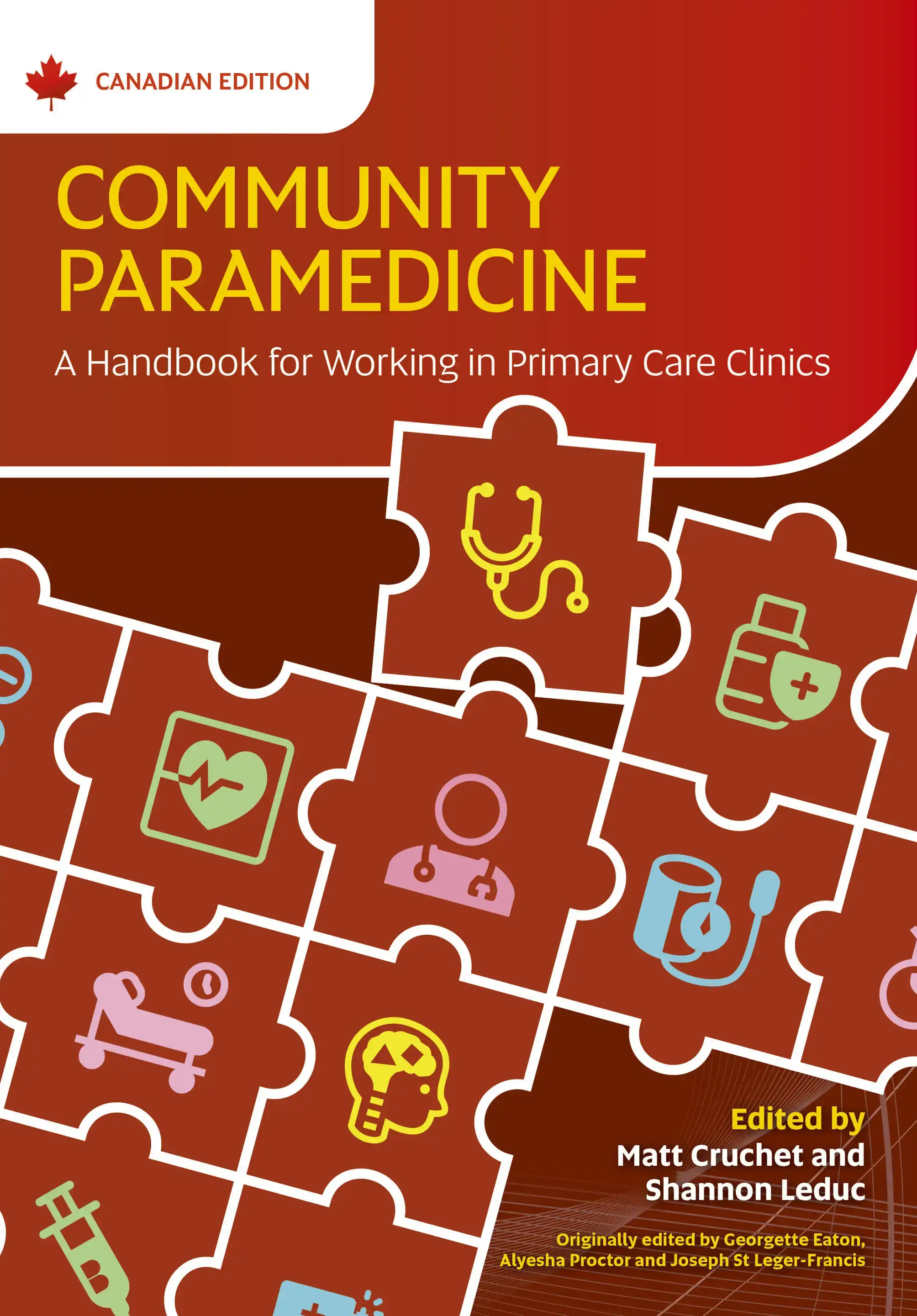 Community Paramedicine Canadian edition book cover